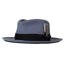 Load image into Gallery viewer, Carlisle Hats Fitzroy Street Fedora in whiskey color, featuring a classic felt design with a wide brim and stylish band.
