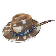 Load image into Gallery viewer, Carlisle Hats Camden Street Marble Denim cap showing its denim fabric and stylish design with a branded logo.
