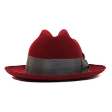 Load image into Gallery viewer, Carlisle Hats Dandy Road Fedora in size 56, showcasing a stylish brown fedora with a wide brim and classic design.