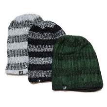 Load image into Gallery viewer, Gray acrylic slouch beanie by Carlisle Hats, featuring a soft, stretchy fit and casual style for everyday wear.