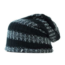 Load image into Gallery viewer, Acrylic slouch beanie in neutral color from Carlisle Hats, featuring a relaxed fit and soft, warm knit fabric.