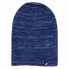 Load image into Gallery viewer, Australian made wool beanie by Carlisle Hats, long marl knit design, soft and warm winter headwear for cold weather.