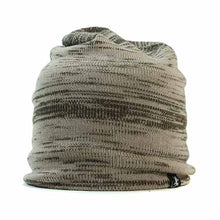 Load image into Gallery viewer, Australian made Wool Beanie by Carlisle Hats, long marl knit, cozy winter hat with a snug fit and soft wool texture.