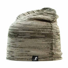 Load image into Gallery viewer, Australian made Carlisle Hats wool beanie in long marl knit, showcasing a cozy, stylish winter accessory with a snug fit.