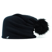 Load image into Gallery viewer, Australian made Carlisle Hats wool pom pom beanie featuring a cozy knit design and a playful pom pom on top.