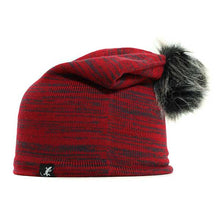 Load image into Gallery viewer, Australian made Wool Marle Pom Pom Beanie by Carlisle Hats, featuring a cozy wool blend fabric and a playful pom pom on top.