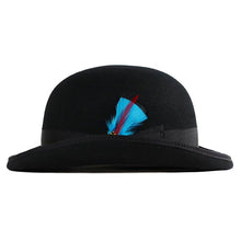 Load image into Gallery viewer, Assorted colorful Carlisle Hats bowler hats with rounded crowns and narrow brims, stylish for vintage or formal outfits.