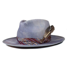 Load image into Gallery viewer, Carlisle Hats Camden Street Lilac Marble Dye bucket hat, 55cm, featuring a stylish marble dye pattern and casual brim design.