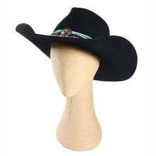 Load image into Gallery viewer, Carlisle Hats Camden Street Cowboy Fur Felt X cowboy hat with wide brim and stylish cowboy design.