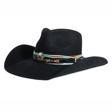Load image into Gallery viewer, Carlisle Hats Camden Street Cowboy Fur Felt X cowboy hat with wide brim and classic Western style.