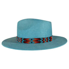 Load image into Gallery viewer, Carlisle Hats Camden Beaver Fur Felt Fedora hat with a classic design, featuring a wide brim and stylish band.