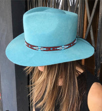 Load image into Gallery viewer, Camden Beaver Fur Felt Fedora hat by Carlisle Hats, classic style with a wide brim and elegant design.