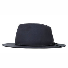 Load image into Gallery viewer, Green Carlisle Hats Woodstock Fedora with wide brim and classic style, 55cm size, made of durable felt material.