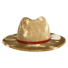 Load image into Gallery viewer, Grey Marble Dye Carlisle Street Fedora hat by Carlisle Hats, featuring a stylish wide brim and classic fedora design.