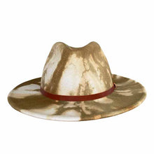 Load image into Gallery viewer, Gray marble dye fedora hat from Carlisle Hats, stylish wide-brim fedora with textured marble pattern.