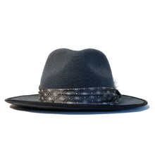 Load image into Gallery viewer, Carlisle Hats Camden Street X Grey Fedora hat with a classic brim and stylish design, perfect for casual or formal wear.