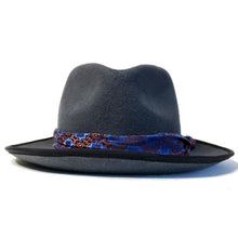 Load image into Gallery viewer, Grey Carlisle Hats Camden Street X Fedora with a classic fedora style and a stylish, wide-brim design.
