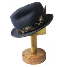 Load image into Gallery viewer, Grey Elwood X Fedora hat by Carlisle Hats, showcasing a stylish felt fedora with a classic brim and band detail.
