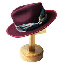 Load image into Gallery viewer, Carlisle Hats Camden Street X Fedora, stylish black wool fedora with a wide brim and classic design for versatile fashion.