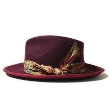 Load image into Gallery viewer, Carlisle Hats Camden Street X Fedora hat in classic style with a wide brim and stylish band, perfect for casual or formal wear.