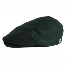 Load image into Gallery viewer, Green wool mix Ivy Cap by Carlisle Hats, classic flat cap with a snug fit and stylish design.