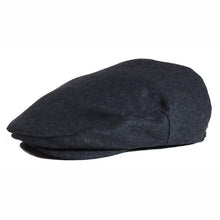 Load image into Gallery viewer, Grey wool mix ivy cap by Carlisle Hats featuring a classic flat cap design, stylish and comfortable for everyday wear.