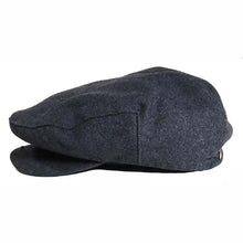 Load image into Gallery viewer, Grey wool mix Ivy Cap by Carlisle Hats featuring a classic flat cap design and comfortable fit.