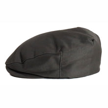 Load image into Gallery viewer, Grey cotton Ivy flat cap by Carlisle Hats with a classic, structured design and small brim, perfect for casual or vintage styles.