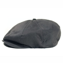 Load image into Gallery viewer, Grey cotton newsboy cap by Carlisle Hats featuring a classic, rounded brim and vintage style for casual or retro fashion.